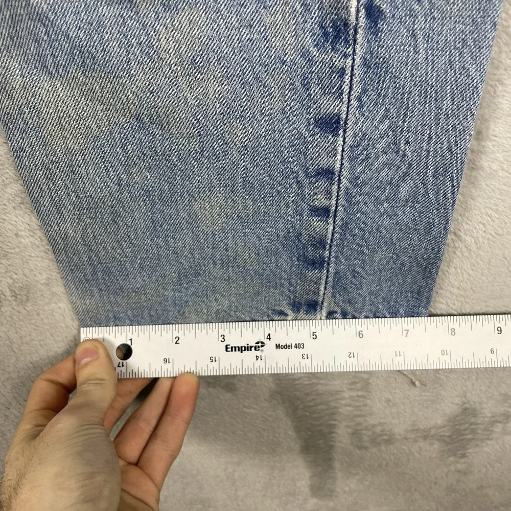 Vtg Levis 501 Jeans Mens 32x34 (fit 30x32) Made in USA 90s Distressed Thrashed